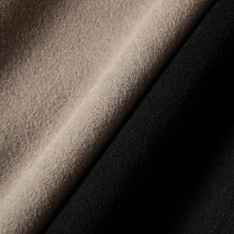 100% Woolen Hooded Coat - Image 4