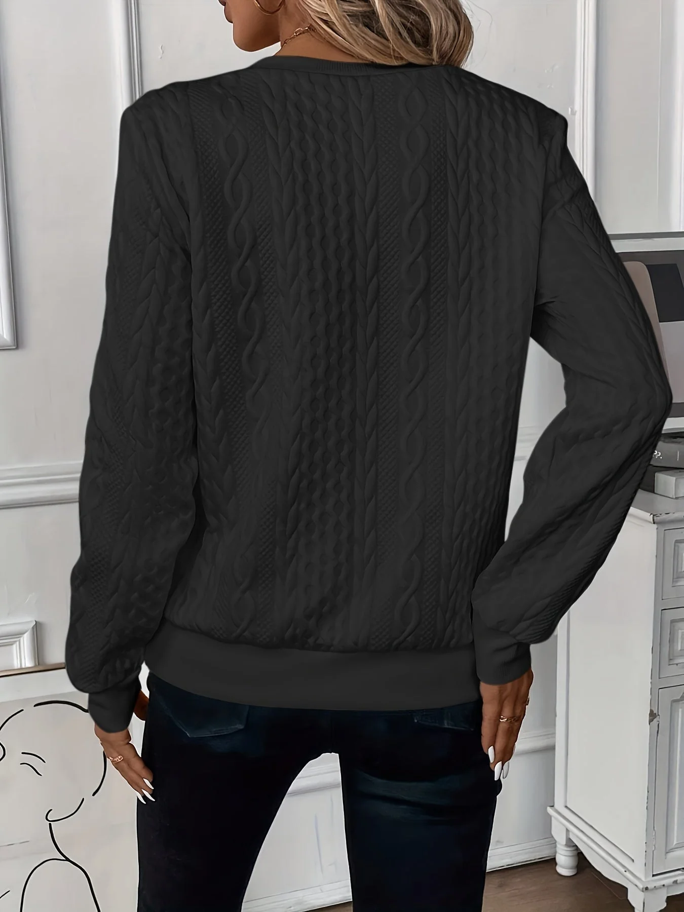 Amy | Sweater with Zipper - Image 14