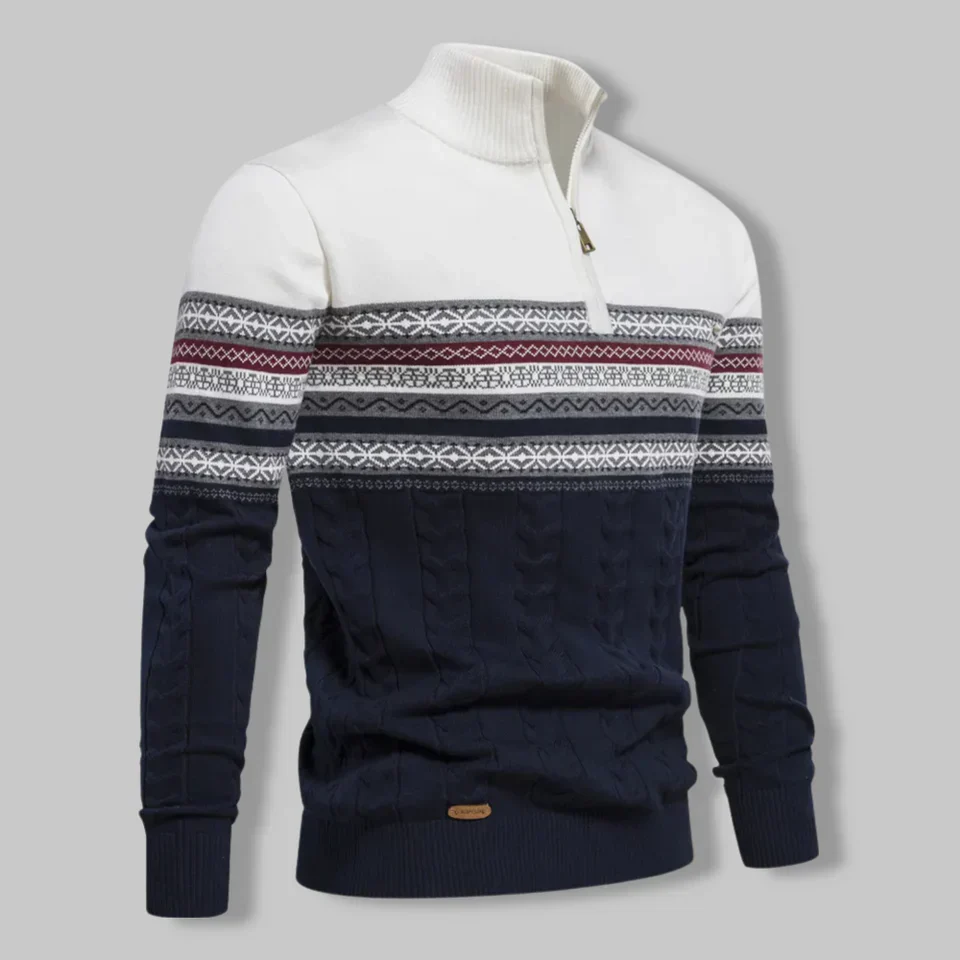 Oslo Quarter Zip Sweater - Image 2