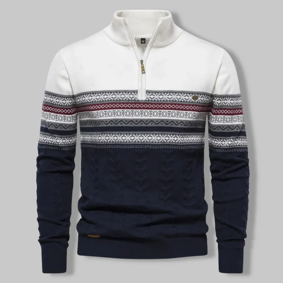 Oslo Quarter Zip Sweater - Image 3